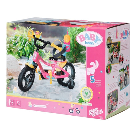 Bicicleta Cu Lumini Si Claxon Zapf Creation Baby Born