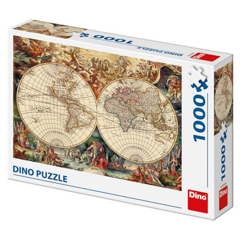 Puzzle Dino Harta Istorica 1000 Piese