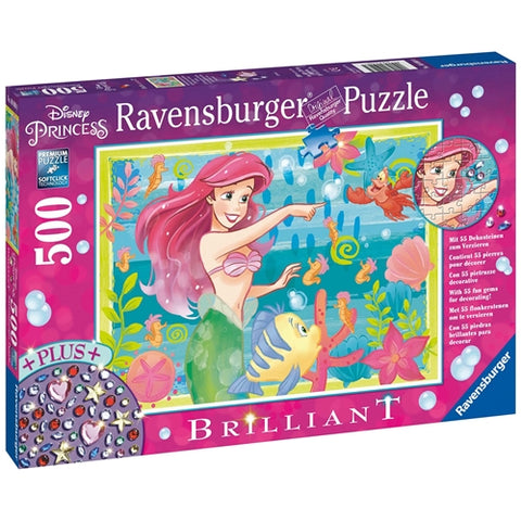 Puzzle Ariel Ravensburger 500 Piese + Stickere