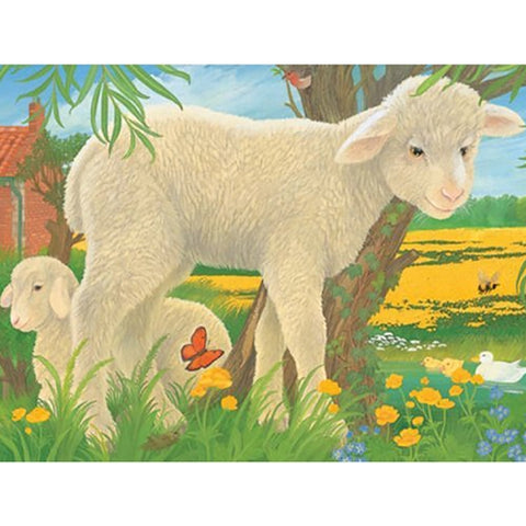 Puzzle in Cutie Animale Ravensburger 12 Piese