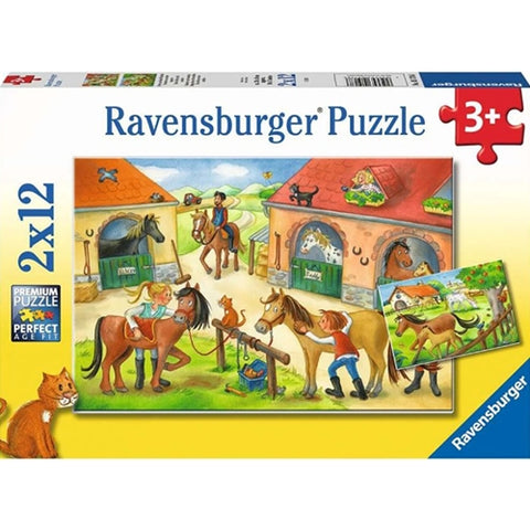 Puzzle Caluti Ravensburger 2X12 Piese