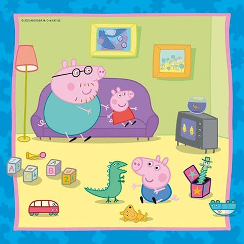 Puzzle Peppa Pig, 3X49 Piese