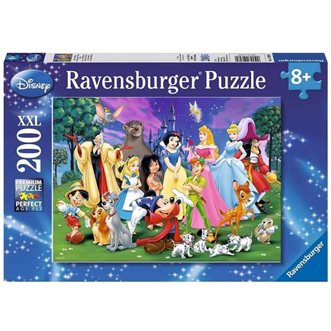 Puzzle Disney Personajele Preferate Ravensburger 200 Piese