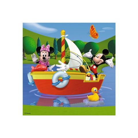 Puzzle Clubul Mickey Mouse Ravensburger 3X49 Piese