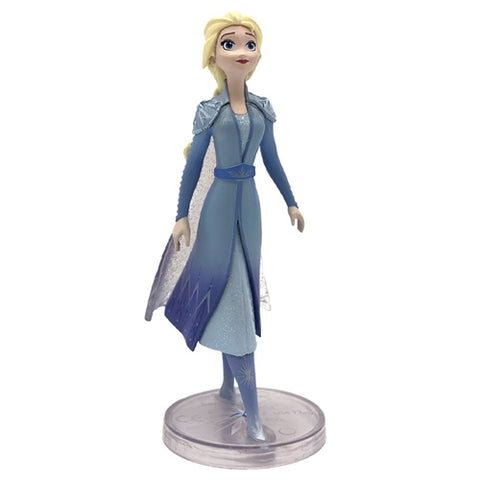 Figurina Bullyland Elsa cu Rochie de Aventura - Frozen 2