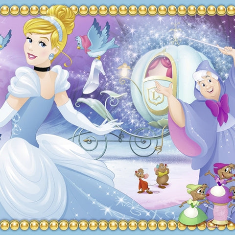 Ravensburger  - Puzzle in Cutie Ravensburger Printesele Disney, 6 Piese