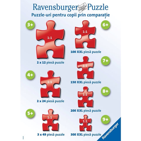 Puzzle Mickey si Minnie Ravensburger 150 Piese