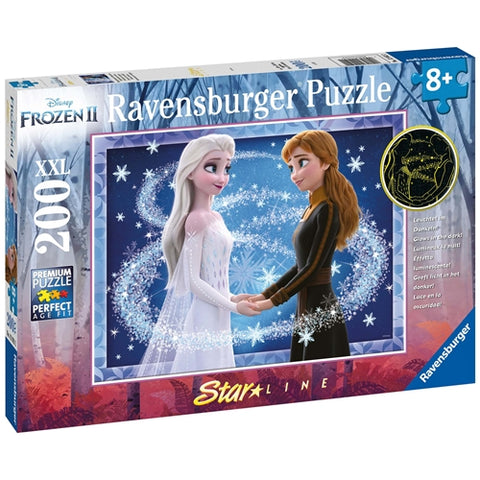 Ravensburger  - Puzzle Ravensburger Anna si Elsa, 200 Piese Starline