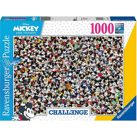 Puzzle Provocare Mickey si Prietenii Ravensburger 1000 Piese