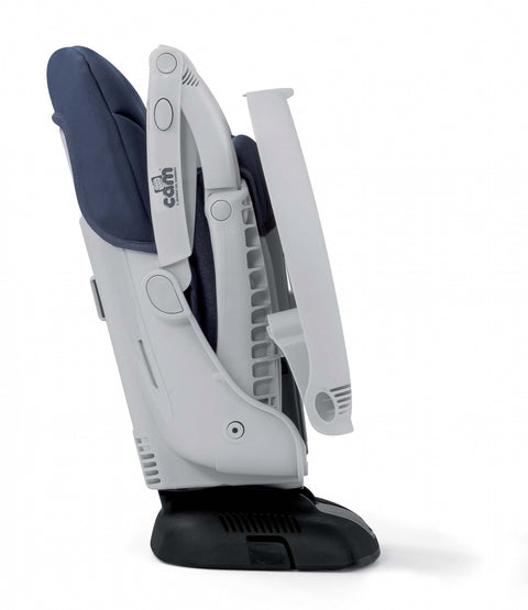 Scaun de Masa CAM Seat Idea, Inaltime Ajustabila, Varsta 6-36 luni, Pliabil, Centura de Siguranta in 5 Puncte, Gri