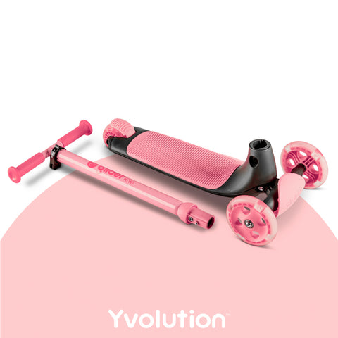 Trotineta cu 3 roti Yvolution Y Glider Kiwi Pink