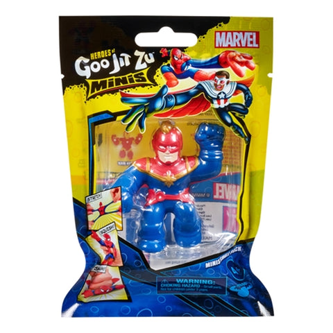 Figurina Goo Jit Zu Minis S5 Marvel Captain Marvel Toyoption 41380-41387