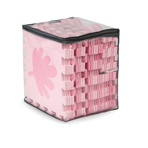 Covoras de Joaca Puzzle 150x150 cm Momi Zawi Pink