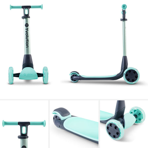 Trotineta Yvolution Y Glider Nua Green