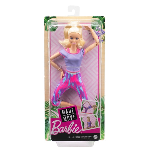 Papusa Barbie Mattel Made to Move Blonda