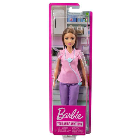 Papusa Barbie Mattel Asistenta Medicala Satena