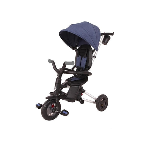 Tricicleta Copii Multifunctionala Chicco QPlay Nova Air Albastru Inchis 6 luni-3 ani