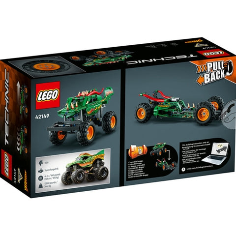 LEGO Technic Monster Jam Dragon 42149