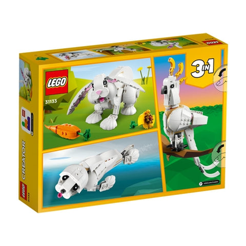 LEGO Creator Iepure Alb 31133