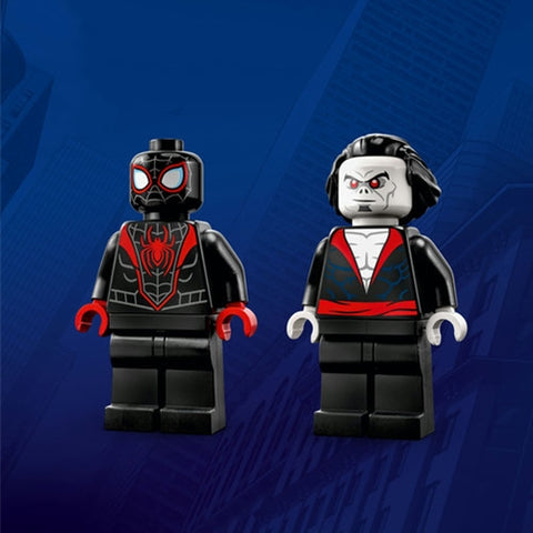 LEGO Super Heroes Miles Morales vs. Morbius 76244