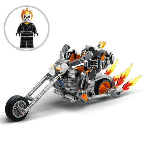 LEGO Super Heroes Robot si Motocicleta Ghost Rider 76245