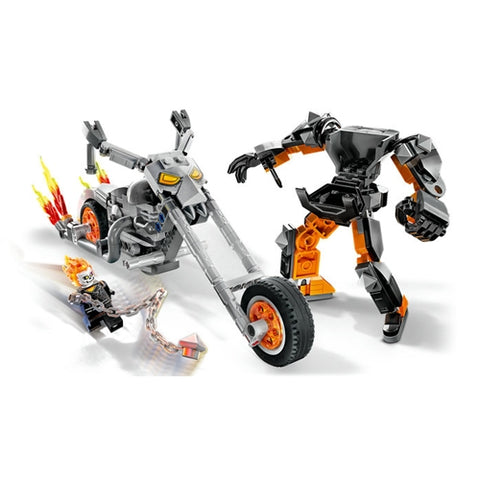 LEGO Super Heroes Robot si Motocicleta Ghost Rider 76245