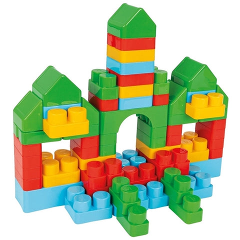 Jucarie Cuburi de Construit Pilsan in Cutie Jumbo Blocks 166 Piese