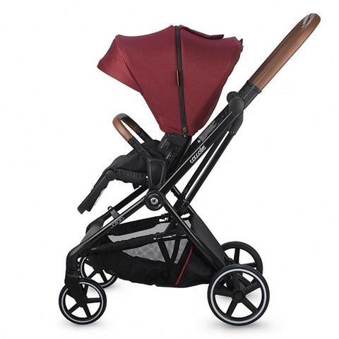 Coccolle - Carucior Modular 2 in 1 Coccolle cu Parte Sport si Landou Saliara Cabernet