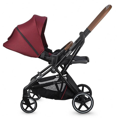 Coccolle - Carucior Modular 2 in 1 Coccolle cu Parte Sport si Landou Saliara Cabernet