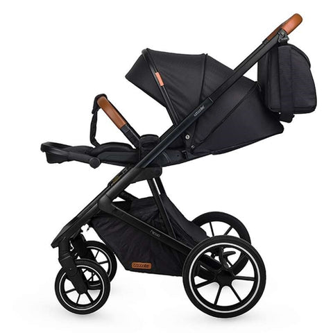 Coccolle  - Carucior Modular 2 in 1 Coccolle cu Landou si Parte Sport Nessia Diamond Black