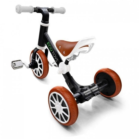 Bicicleta de echilibru 3 in 1 cu pedale pentru copii LC-V1322 - Negru