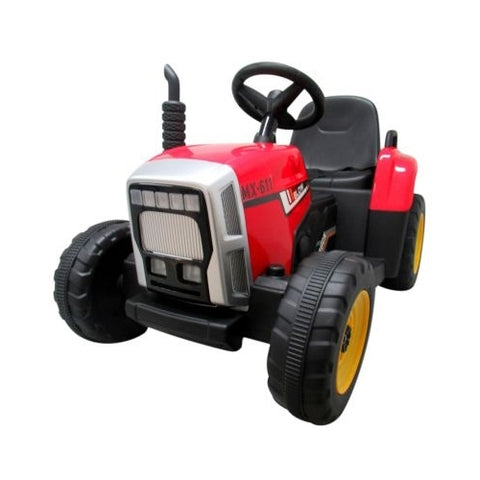 Tractor Electric R-Sport pe Baterie si Muzica C1 Rosu