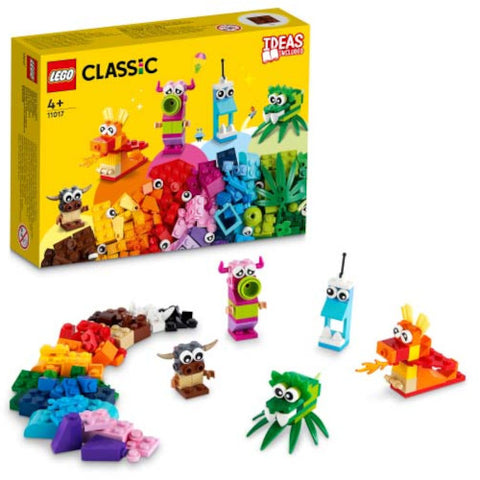 LEGO Classic - Set de Constructie Monstri Creativi 11017