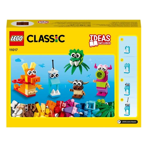 LEGO Classic - Set de Constructie Monstri Creativi 11017