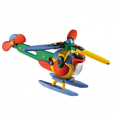 Jucarie de construit 3D Elicopter 089.006, 17.7 cm