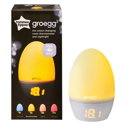 Termometru Digital Tommee Tippee cu Lumina de Veghe cu USB 0 luni+ Groegg2