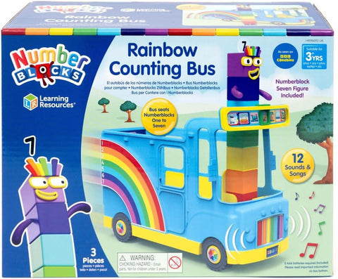 Joc de rol - Numberblocks® si autobuzul curcubeu