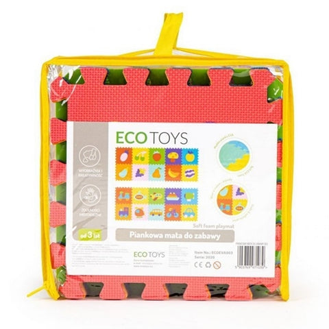 Salteluta Educationala Puzzle Ecotoys 20 de elemente