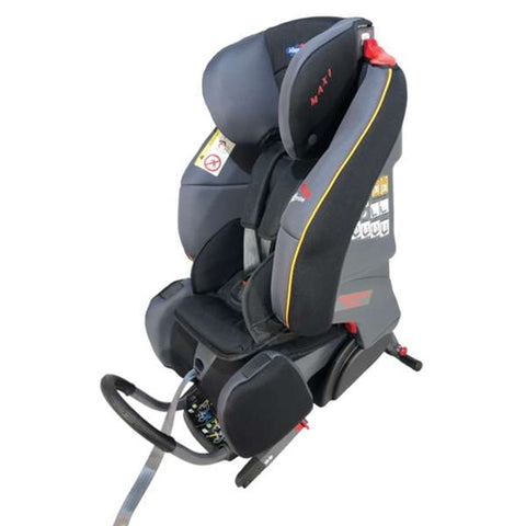 Sistem Modular Klippan Triofix Maxi 9-36 Kg Rear-Facing Black Orange + Dinofix 0-13 Kg Black/Grey + Baza Isofix