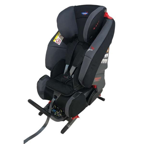 Sistem Modular Klippan Triofix Maxi 9-36 Kg Rear-Facing Sport + Dinofix 0-13 Kg Black/Grey + Baza Isofix