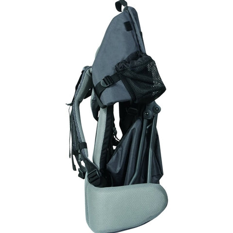 Rucsac pentru transportul copiilor, Cu acoperis, Cu multiple compartimente, Mount, FreeON, 87.5 x 38 x 77 cm, Conform cu standardul european de securitate EN 13209-1:2022, Grey