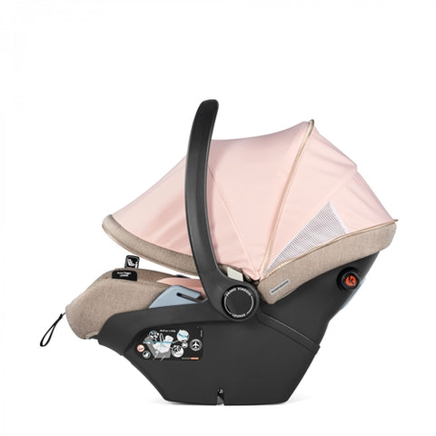 Carucior 3 in 1 Veloce, Lounge,  0 - 22 kg, Mon Amour, Bej / Roz