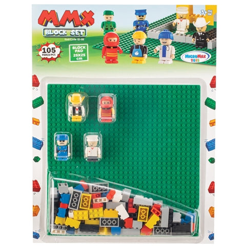 Set de blocuri de constructie Micromax MMX BLOCK SET 105 buc.