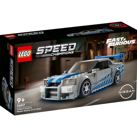 LEGO Speed Champions Nissan Skyline GT-R (R34) 2 Fast 2 Furious 76917