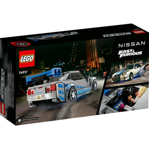 LEGO Speed Champions Nissan Skyline GT-R (R34) 2 Fast 2 Furious 76917