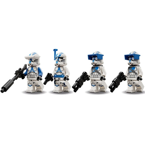 LEGO- Set de Constructii Star Wars Pachet de Lupta Clone Troopers Divizia 501 75345 