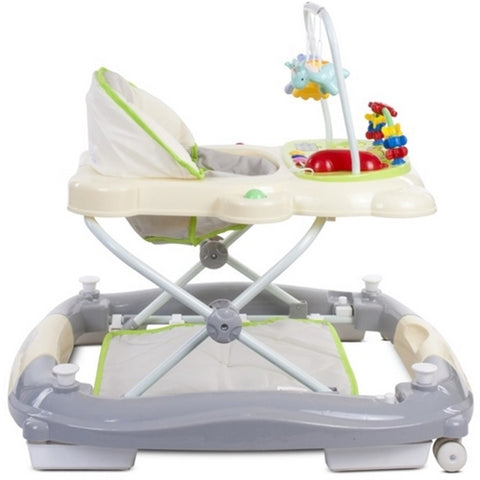 Premergator Pisicuta Sun Baby cu Functie de Balansoar Green Grey