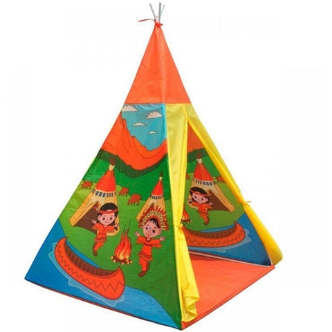 Cort Indian Teepee de Joaca Pentru Copii IPLAY Tip Wigwam