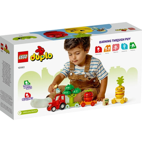 lego - LEGO DUPLO Tractor cu Fructe si Legume 10982