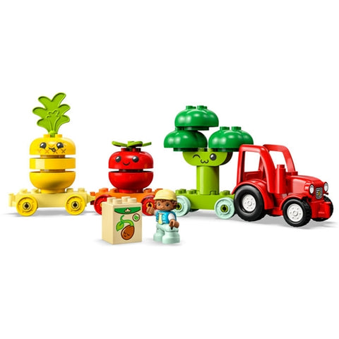 lego - LEGO DUPLO Tractor cu Fructe si Legume 10982